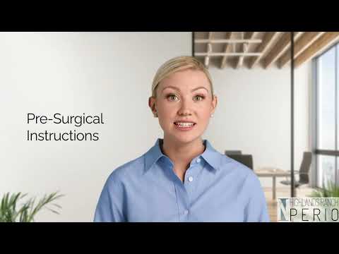 Pre op instructions